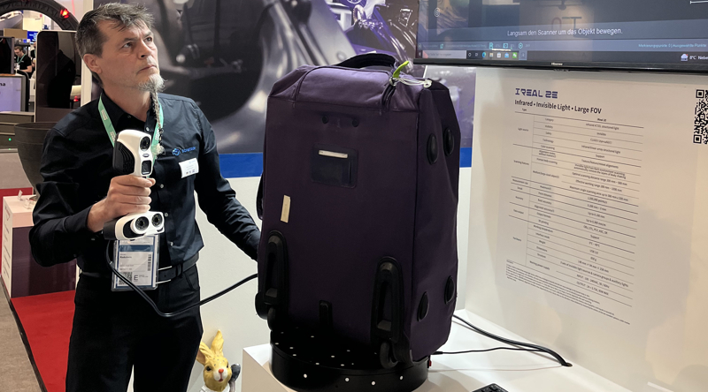 scantech ireal 3d formnext