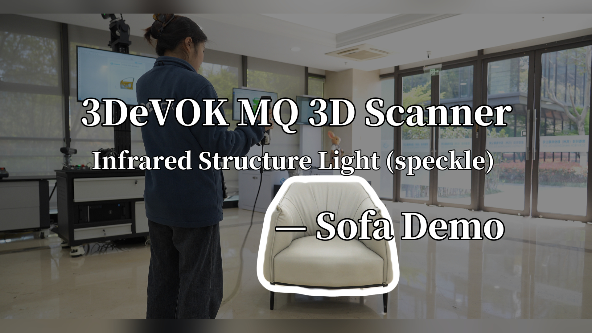 3DeVOK MQ 3D Scanning – Sofa Demo - 3DeVOK