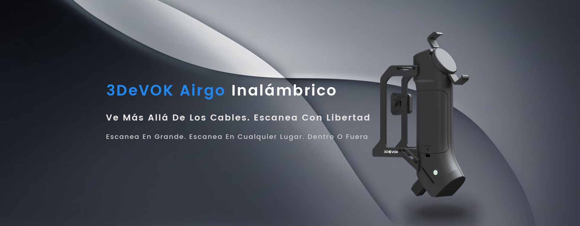 Mango inalámbrico 3DeVOK Airgo
