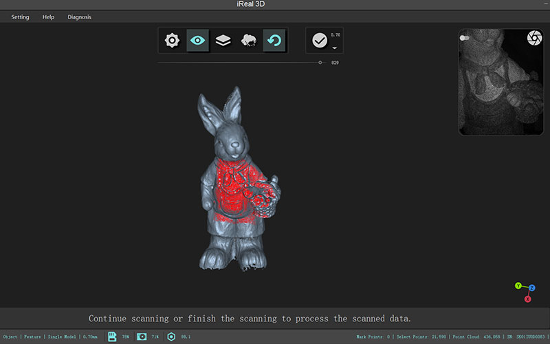 3DeVOK Studio Scanning Software