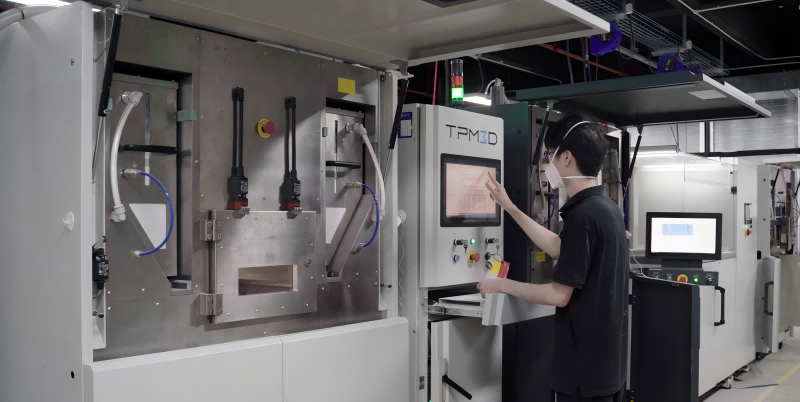 Using TPM3D 3D printer