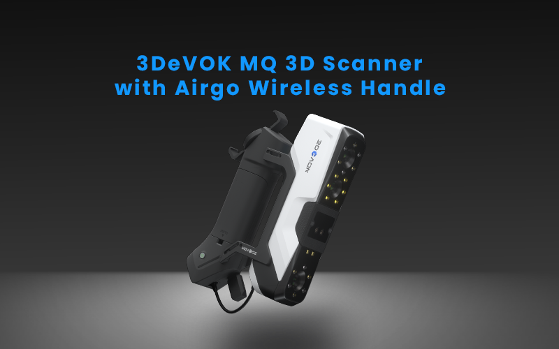 3DeVOK MQ 3D Scanner with Airgo Wireless Handle