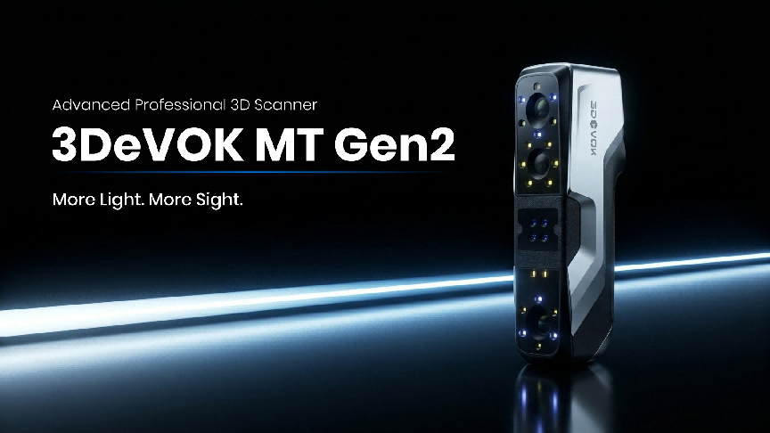 3DeVOK MT Gen2 Redefining High-Precision 3D Scanning