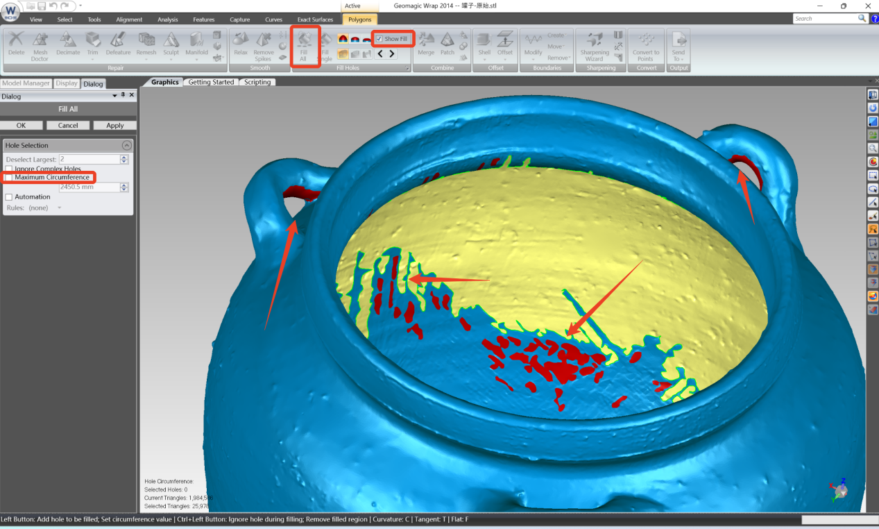 The Full Workflow of Adding Wall Thickness in Geomagic Wrap